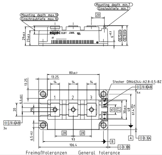 FF450R12IE4a(chn)ƷγߴͽY(ji)(gu)D